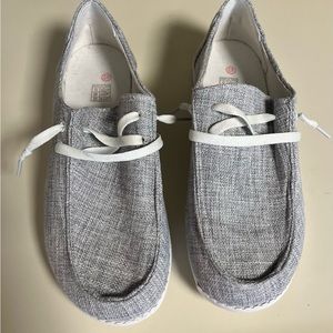 Casual Flat Canvas Shoes,  Lightweight Sz 9.5